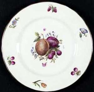 Royal Worcester - Delecta Z2266 (Coburg Shape) - Bread Plate