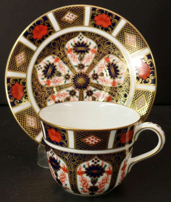 Royal Crown Derby - Old Imari 1128 - Cup and Saucer