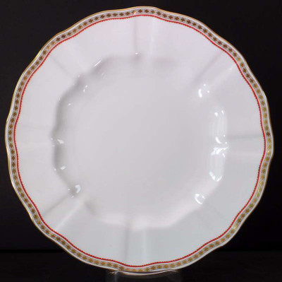 Royal Crown Derby - Carlton Red A1301 - Dinner Plate