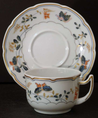 Raynaud - Papillons - Cup and Saucer