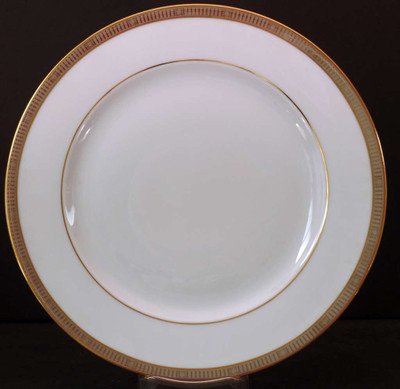 Bernardaud - Madison~Platinum/Black - Salad Plate