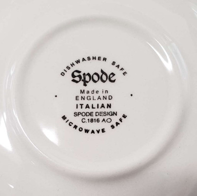 Spode - Blue Italian (Newer) - Saucer