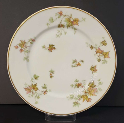Haviland Autumn Leaf (Gold Trim) Bread Plate 8" from Haviland Autumn Leaf (Gold Trim). Replacement piece from China Lane.