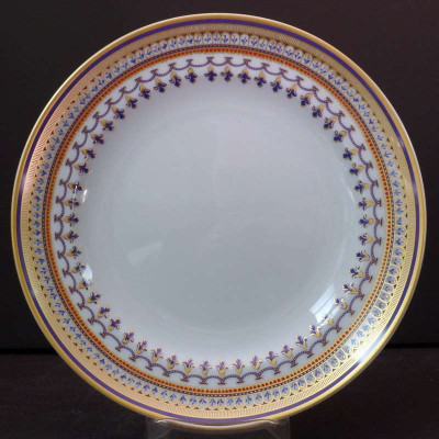 Mottahedeh - Chinoise Blue- Dinner Plate