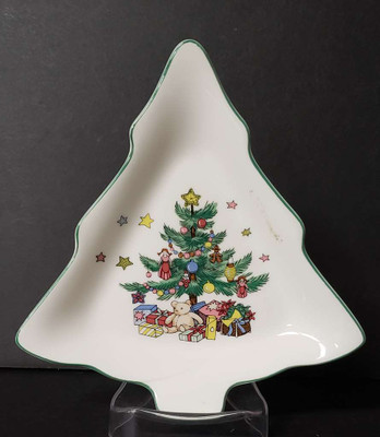 Nikko - Happy Holidays - Tree Dish