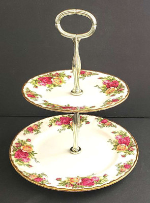 Royal Albert - Old Country Roses - Two Tier Server