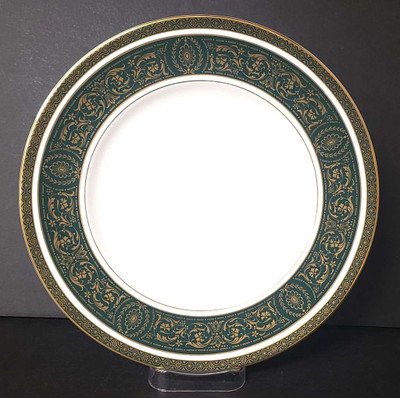 Royal Doulton - Vanborough ~ Green H4992 - Dinner Plate