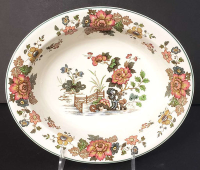 Wedgwood - Eastern Flowers TKD426 - Oval Bowl