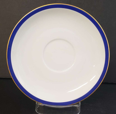 Shop Arzberg Gran Prix-Blue Cream Soup Saucer replacement at China Lane.
