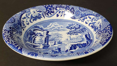 Spode Blue Italian (Newer) Cereal Bowl - Blue Italian (newer) by Spode.