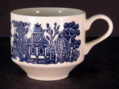 Churchill - Willow ~ Blue (Georgian Shape) - Cup - N