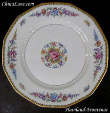Haviland Frontenac Cream Soup and Saucer - New in the Haviland Frontenac pattern. Shop China Lane for replacement china.