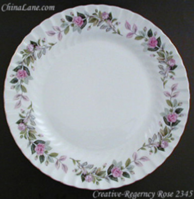 Creative - Regency Rose #2345 - Bread Plate - LW