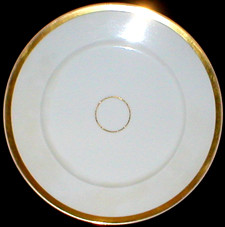 Shop Haviland Wedding Ring (France) Salad Plate - Moderate Wear from Wedding Ring (France) by Haviland at China Lane.