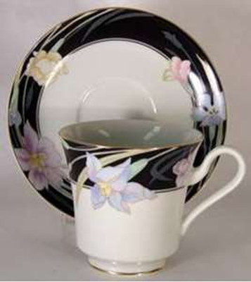 Mikasa Charisma Black Saucer replacement piece.