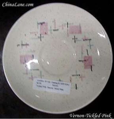 Metlox - Tickled Pink - Bread Plate - AN