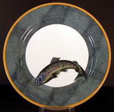 Williams ~ Sonoma - English Angler - Salad Plate - AN