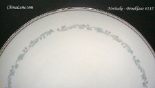 Noritake Brooklane 6112 Dinner Plate - Light Wear, 10 1/2"