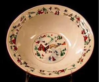 Farberware - White Christmas 391 - Soup/Cereal Bowl - AN