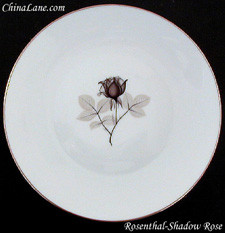Rosenthal - Shadow Rose 3686 - Dinner Plate - LW