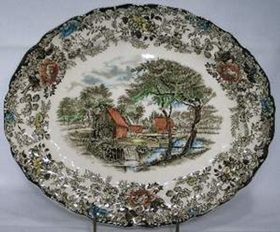 Johnson Brothers Millstream Brown/Multicolor Dinner Plate - New from Millstream Brown Multicolor by Johnson Brothers at China