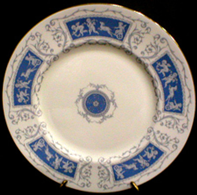 Coalport - Revelry ~ Blue/Gold - Bread Plate - LW