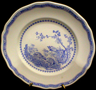 Furnivals - Quail ~ Blue - Dinner Plate - LW