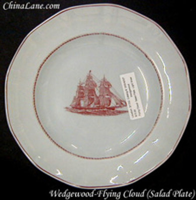 Wedgwood - Flying Cloud ~ Rust - Dinner Plate - N