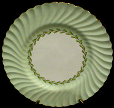 Minton - Cheviot ~ Green S503 - Bread Plate - N