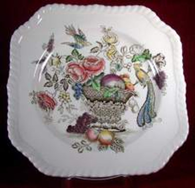 Johnson Brothers - Bird of Paradise~Brown Multicolor - Salad Plate - AN