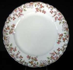 Haviland Trellis Dinner Plate - Moderate Wear 8" in the Haviland Trellis pattern. Shop China Lane for replacement china.