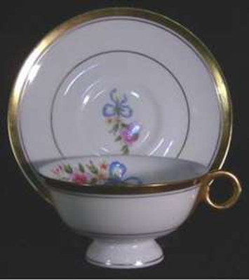 Haviland Winfield (New York) Saucer - Moderate Wear. Collectible replacement piece available at China Lane.