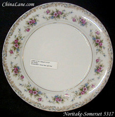 Noritake Somerset 5317 Dinner Plate - Trim, 10 1/2"