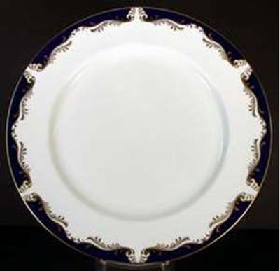 Aynsley - Royal Blue 183 - Bread Plate - LW