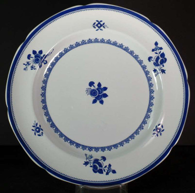 Spode - Gloucester ~ Blue (No Trim) Y2989 - Dinner Plate - LW