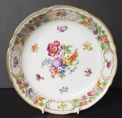 Schumann - Empress Dresden Flowers - Soup Bowl - Open Rose - N