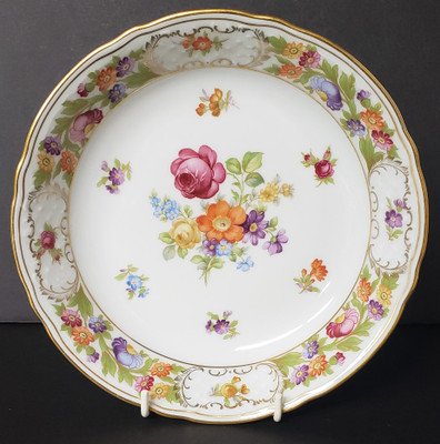 Schumann - Empress Dresden Flowers - Soup Bowl - Large Rose - N