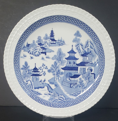 Spode - Willow Series (Blue Room Collection) - Dinner Plate- New Bridge - N