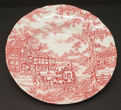 Meakin Alfred - Coaching Days~Pink - Round Bowl - N