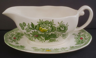 Wedgwood Kent Gravy Boat with Underplate. Replacement piece available at China Lane.