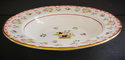 Wedgwood Bianca (Williamsburg Mark) Soup Bowl, 8 1/8"