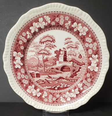 Spode Tower Pink (Newer) Dinner Plate - Tower Pink (newer) by Spode.