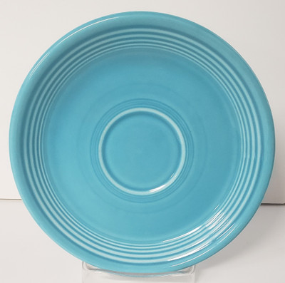 Homer Laughlin Fiesta Turquoise (Older) Saucer from Homer Laughlin Fiesta Turquoise (Older). Replacement piece from China Lan