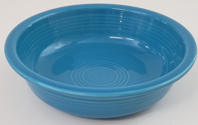 Homer Laughlin Fiesta Peacock Soup Bowl - About New 7" from Homer Laughlin Fiesta Peacock. Replacement piece from China Lane.