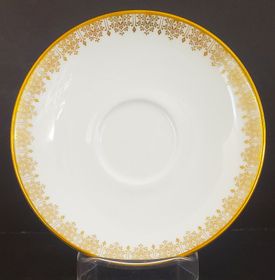 Royal Doulton - Gold Lace H4989 - Cream Soup Saucer - N