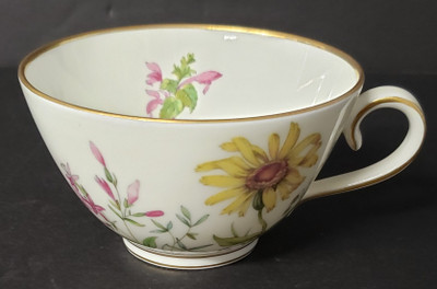Franconia-Krautheim Meadow Flowers Cup Decor J, 2" x 3 1/2"
