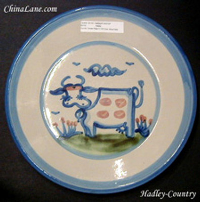 Hadley M.A. Country Luncheon Plate 8". Collectible replacement piece available at China Lane.