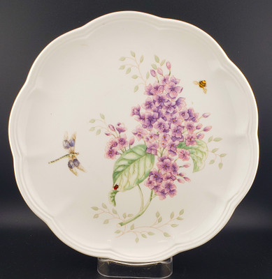 Lenox - Butterfly Meadow - Accent Plate- Orange Suphhur - N Lenox - Butterfly Meadow - Accent Plate- Orange Suphhur - N