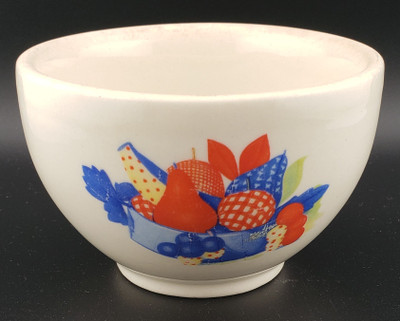 Universal China - Calico Fruit - Refrigerator Jar Small- No Lid - LW