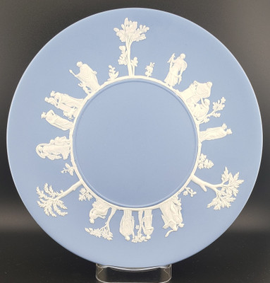 Wedgwood Replacement China - Cream on Lavender Jasperware - Cake Plate - N